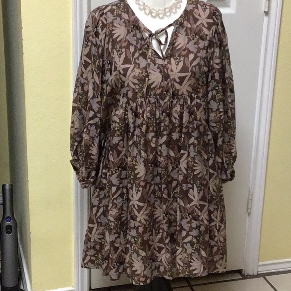 ENTRO BABY DOLL/BOHO DRESS